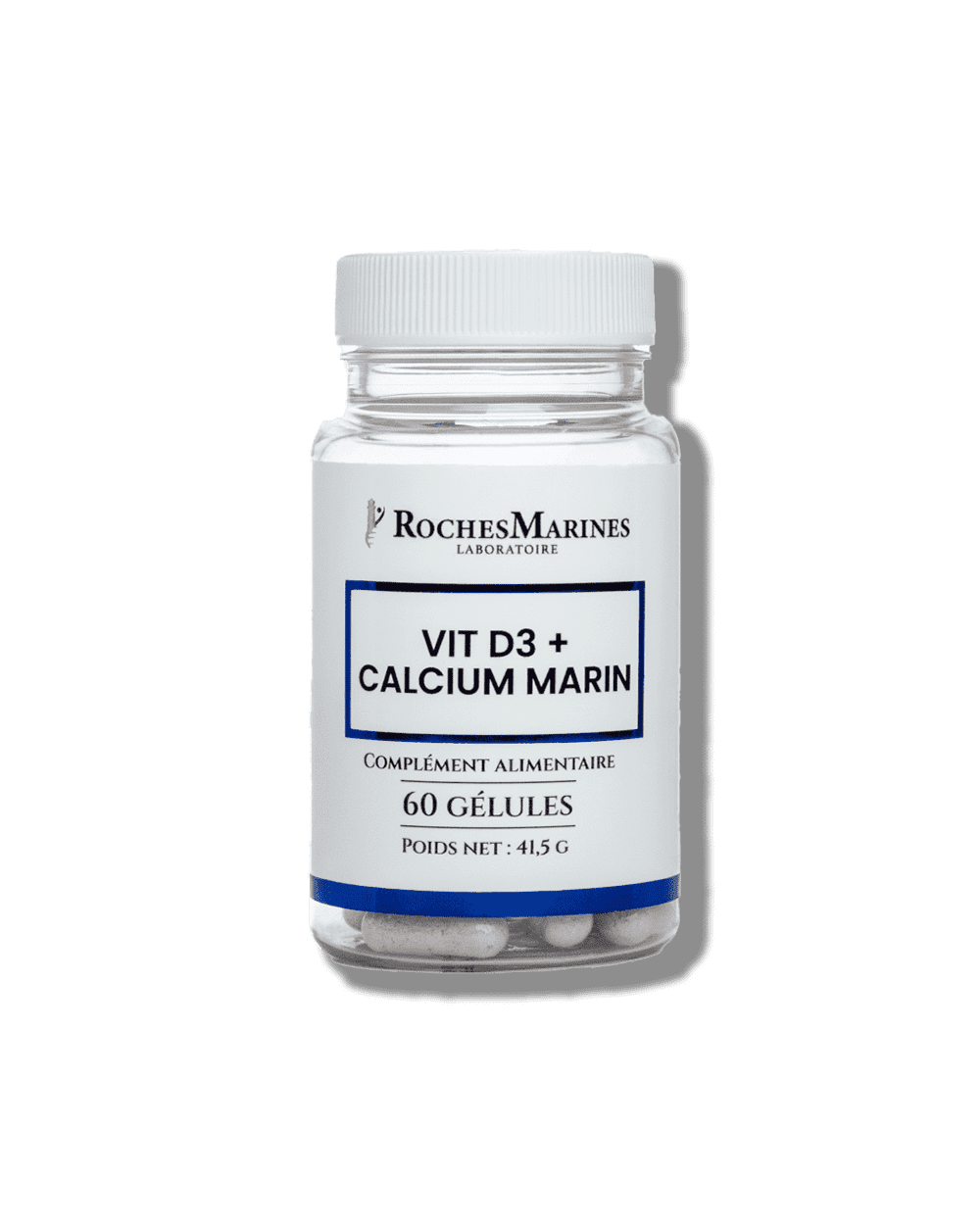 Complément alimentaire Vitamine D3 + Calcium Marin