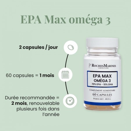 Complément alimentaire EPA max Oméga 3